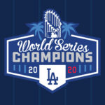 LOS ANGELES DODGERS 2020 WORLD SERIES CHAMPIONS Logo