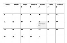 March 2022 Calendar Printable PDF US Holidays Blank