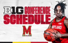 Maryland Releases Big Ten Schedule University Of