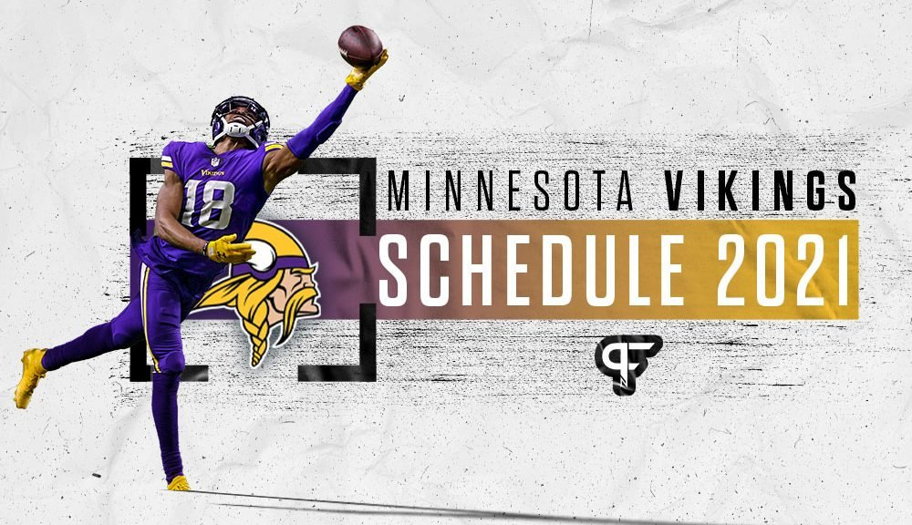 Minnesota Vikings Schedule 2021 Dates Times Win Loss