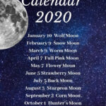 Moon Calendar 2020 Moon Calendar New Moon Rituals Full