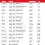 Nascar Cup Tv Schedule For 2021 Inspire Ideas 2022