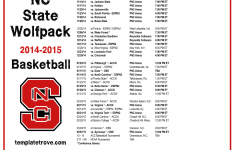NC State Basketball Schedule Wallpaper WallpaperSafari