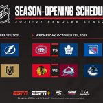 NHL Releases Full 2021 22 Schedule NHL News HockeyFeed