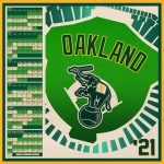 Oakland Athletics 2021 Schedule Print Etsy