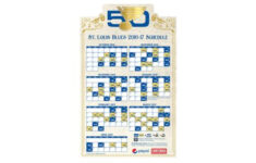 October 15 2016 St Louis Blues Magnet Schedule