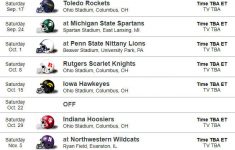 Ohio State Football Schedule For 2022 TEWNTO