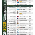 Packers Schedule Announced 94 3 Jack FM Playing What