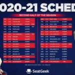 Pelicans Announce Second Half Of Regular Season Schedule