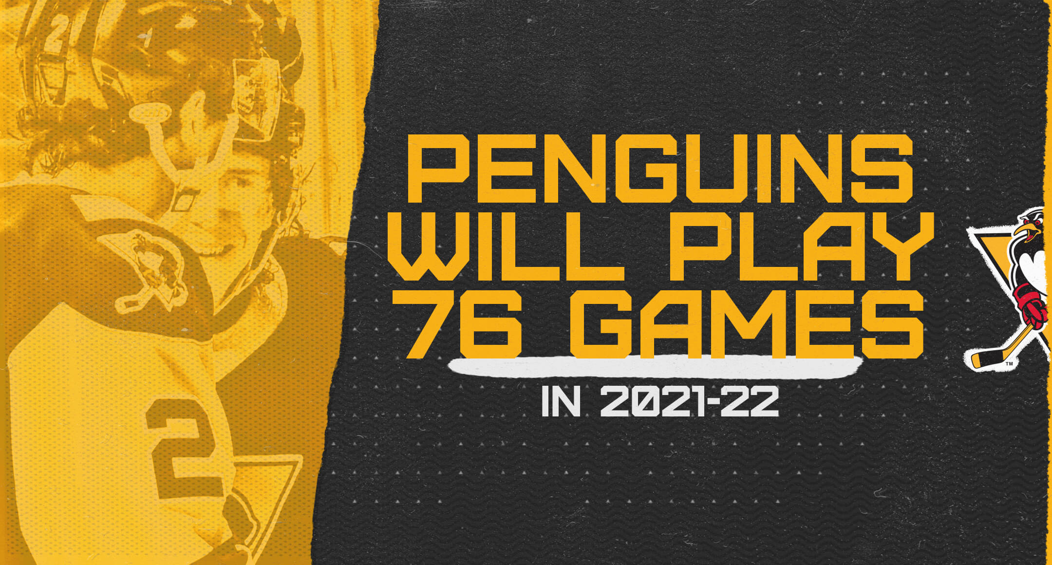 PENGUINS TO PLAY 76 GAME SCHEDULE IN 2021 22