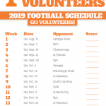 Pin By Peggy H Tumlin On Schedule Tennessee Volunteers