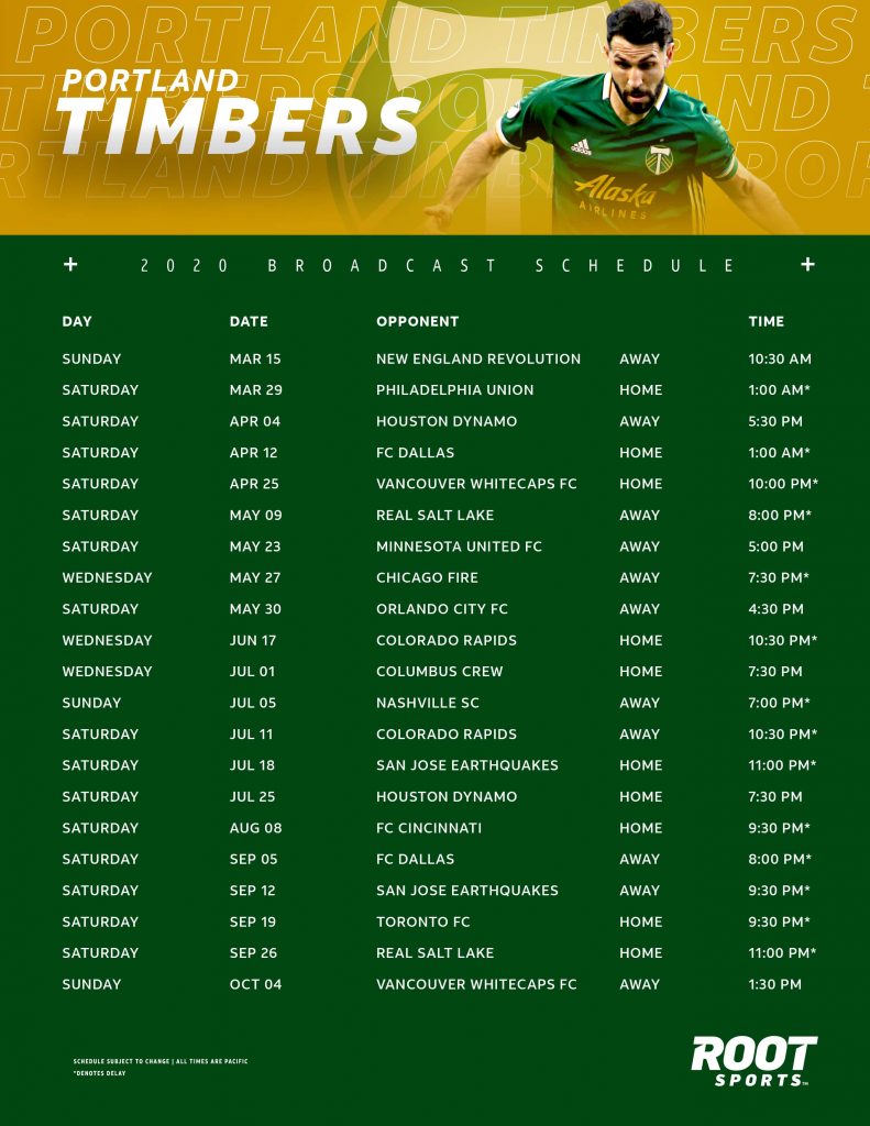 Portland Timbers ROOT SPORTS