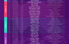 Priceless Rugby World Cup Schedule Printable Russell Website