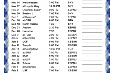 Printable 2016 2017 UConn Huskies Basketball Schedule