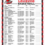 Printable 2019 2020 Louisville Cardinals Basketball Schedule