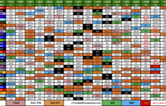 Printable 2021-2022 NFL Schedule
