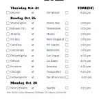 Printable NFL Week 7 Schedule Pick Em Pool 2020