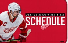 Red Wings Release 2021 22 Regular Season Schedule NHL