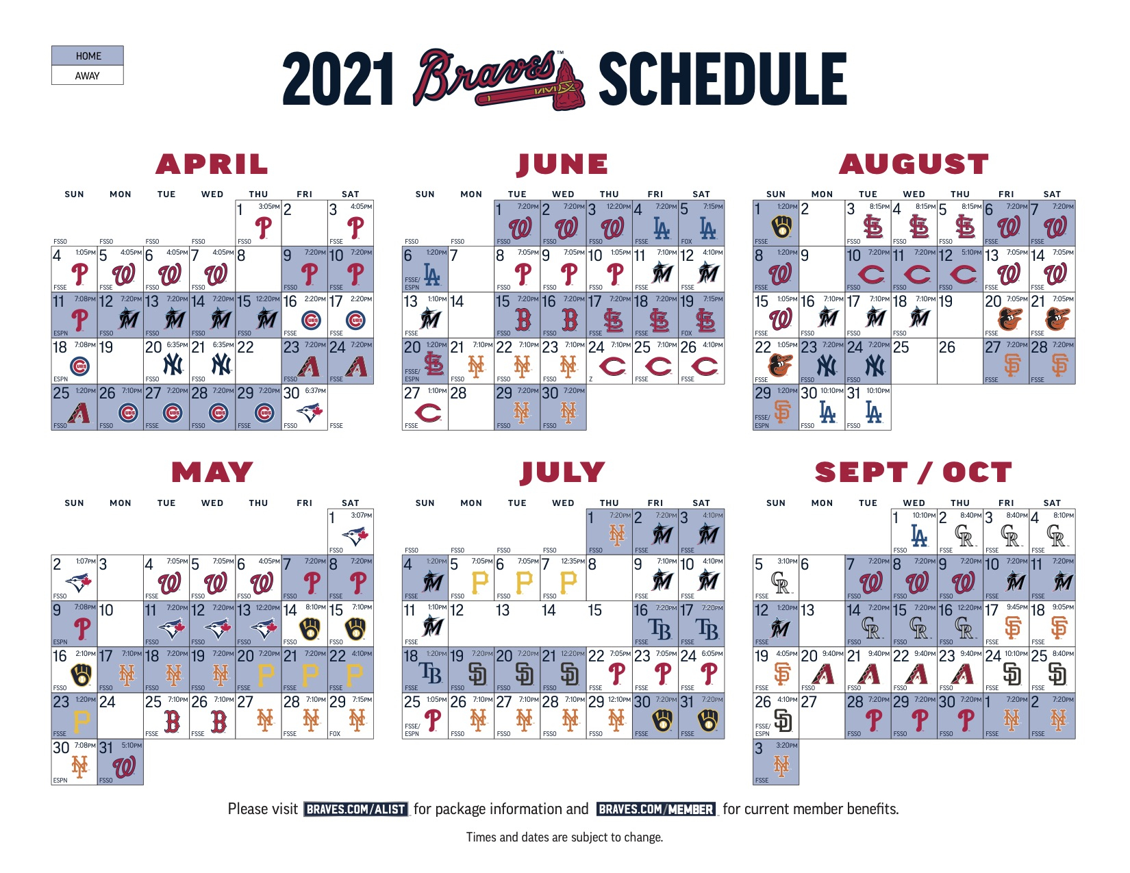 Rome Braves Schedule 2022 Softball Schedule 2022