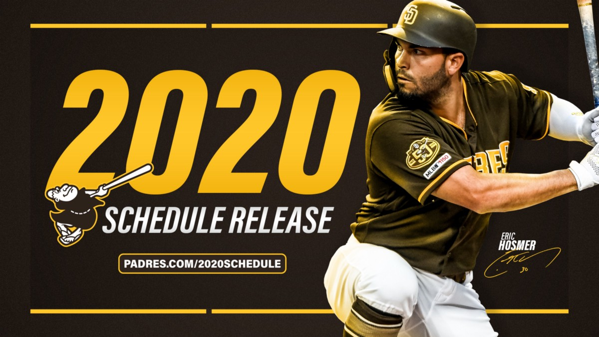 San Diego Padres Release 2020 Schedule By FriarWire 