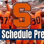 Syracuse College Football 2020 Schedule Preview And Early