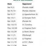 The 25 Best Hurricanes Football Schedule Ideas On