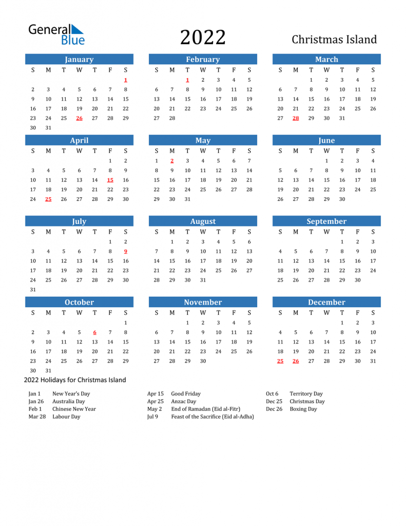 The Christmas Calendar 2022 June 2022 Calendar