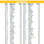 Top Printable Pacers Schedule Mason Website