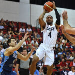 U S Men S Basketball Dominates Uruguay In FIBA Basketball