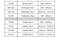 Ucf Final Exam Schedule Fall 2022 Spring Schedule 2022
