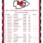 View 22 Chiefs Schedule 2021 Printable Suindux