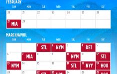 Washington Nationals Announce Spring Training Schedule For