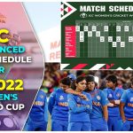 Women s World Cup 2022 Schedule Announced By ICC Hybiz