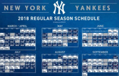 Yankees 2022 Schedule Printable Printable Schedule