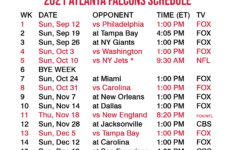 2021 2022 Atlanta Falcons Lock Screen Schedule For IPhone 6 7 8 Plus