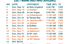 2021 2022 Miami Dolphins Lock Screen Schedule For IPhone 6 7 8 Plus