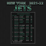 2021 2022 New York Jets Wallpaper Schedule
