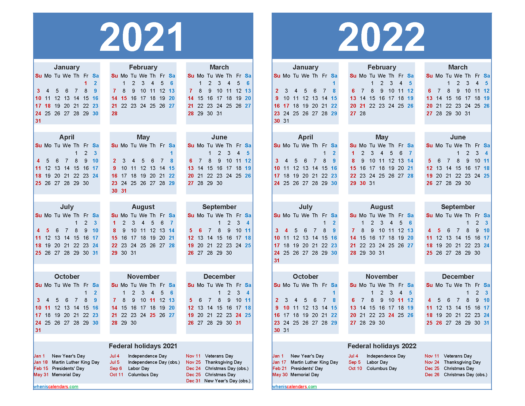 2022 Calendar Printable One Page Free Printable Calendars And 