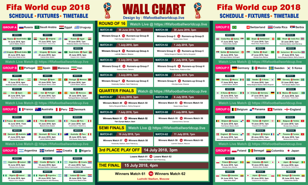 2022 World Cup Planner TOWHUR