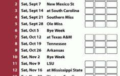Alabama Football Schedule 2020 Alabama Football Schedule Dates