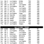 Announcing The 2021 22 LA Kings Schedule LA Kings Insider