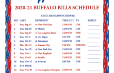 Buffalo Sabres Schedule 2021 22 Printable FreePrintableTM