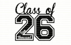 Class Of 2026 SVG Files Printable Clipart Graduation SVG Files Etsy