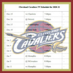 Cleveland Cavs Schedule 2022 Spring Schedule 2022