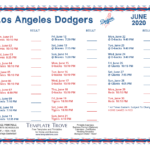 Dodgers Schedule Calendar 2022 July Calendar 2022
