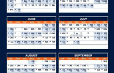 Detroit Tigers Printable Schedule For 2023