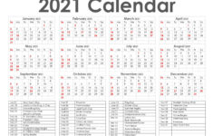 Get Access To A Different Type Of 2021 2022 Calendar Printable PDF