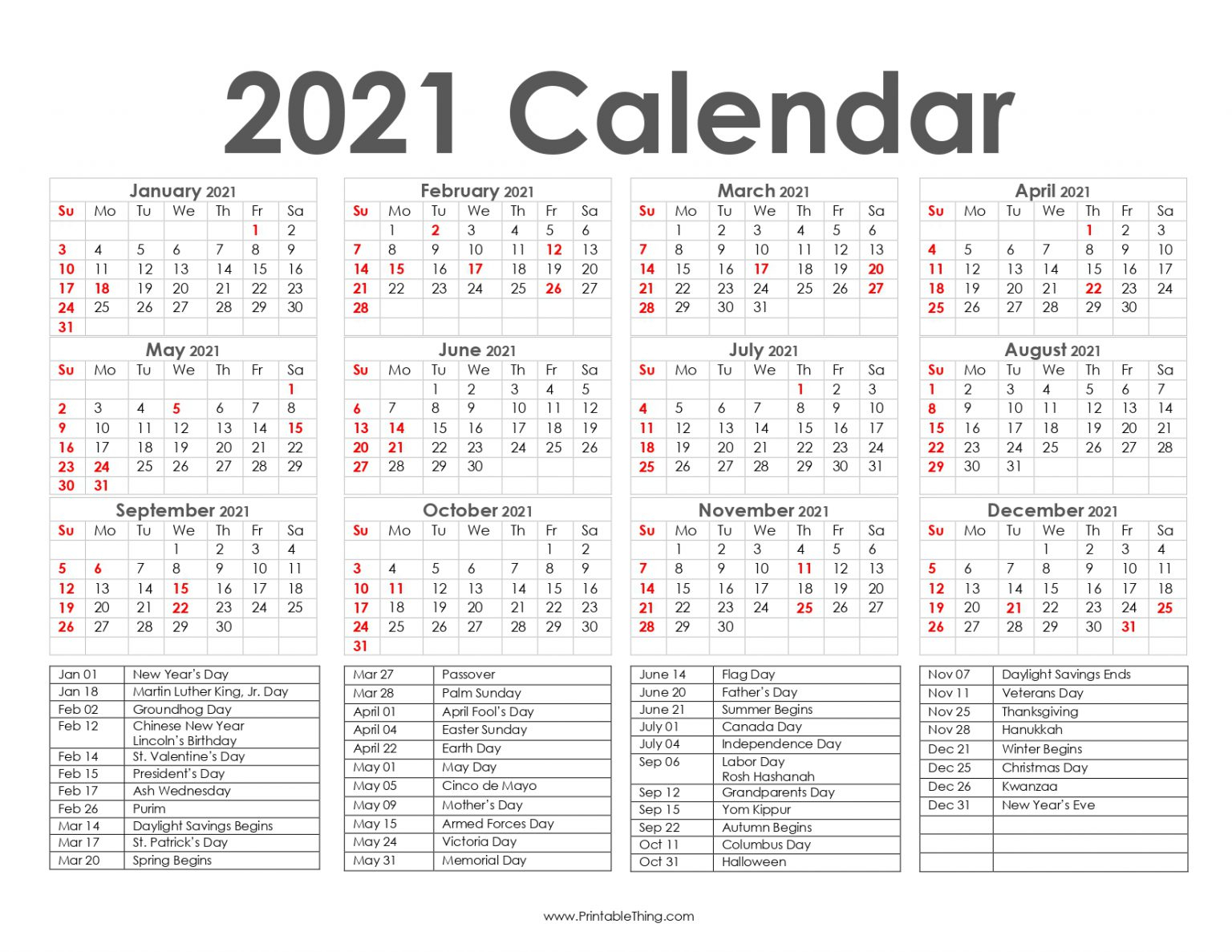 Get Access To A Different Type Of 2021 2022 Calendar Printable PDF 