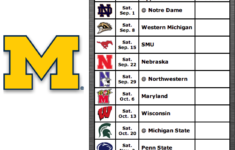 Get Your 2018 Michigan Wolverines Football Schedule App For Mac OS X