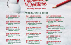 Hallmark Channel S Countdown To Christmas Returns October 23 2020
